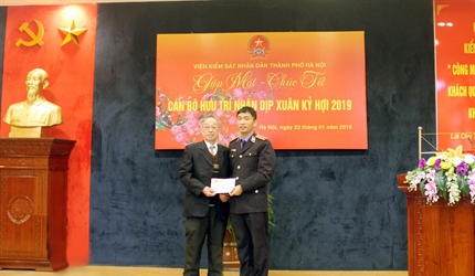 Gặp mặt chúc tết Cán bộ hưu trí nhân dịp xuân Kỉ Hợi 2019